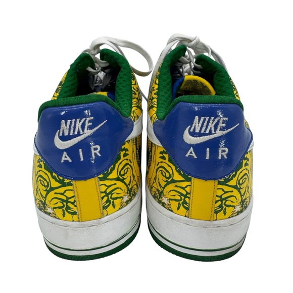 Nike AIR FORCE 1 PREMIUM COLLECTION ROYALE 'RONALDINHO' Size 18 - RARE - Picture 7 of 16